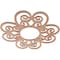 Ekena Millwork Cohen Wood Fretwork Pierced Ceiling Medallion, Cherry, 20"OD x 6 7/8"ID x 3/8"T CMWP20X20X0375COCH - alternate 3